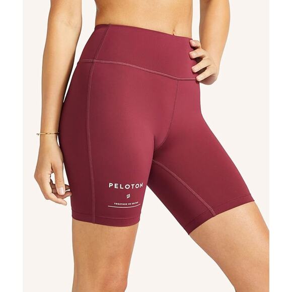 Peloton Move Mission 7" Bike Short Maroon Size XXL - Picture 1 of 9